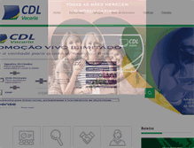 Tablet Screenshot of cdl-vacaria.com.br